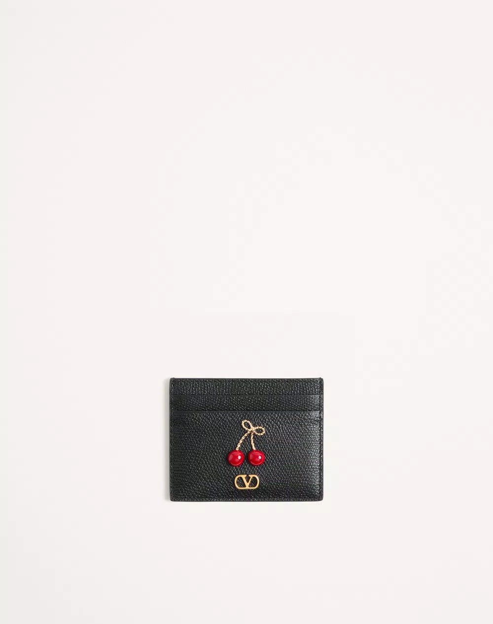 Cherryfic Grainy Calfskin Cardholder