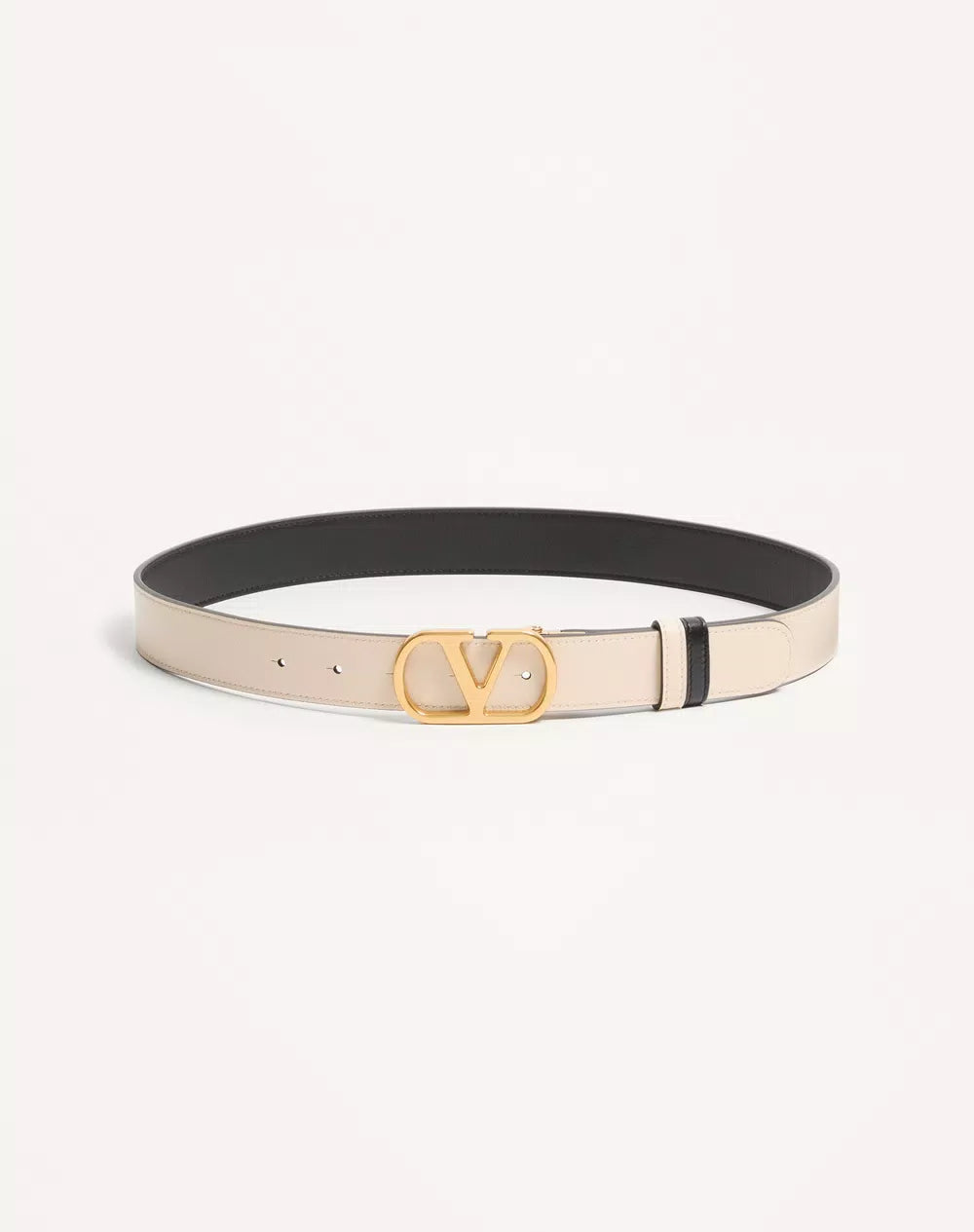 VLogo Signature Reversible Shiny Calfskin Belt - 30Mm / 1.2 In.