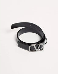 VLogo Signature Calfskin Belt 30 Mm
