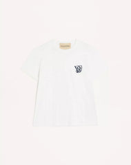 Cotton T-Shirt With Vg Patch