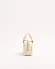 Mini VLogo Signature Bowling Bag In Grainy Calfskin