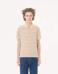 Valentino Cotton Pique Polo Shirt With Vgold Stripes