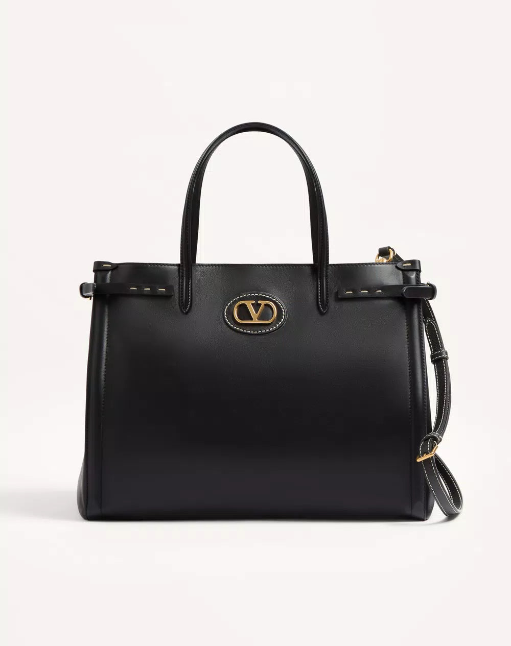 Valentino Garavani Antibes Medium Calfskin Shopping Bag
